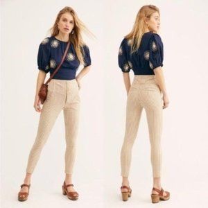 Free People Frankie High Waist Skinny Pants